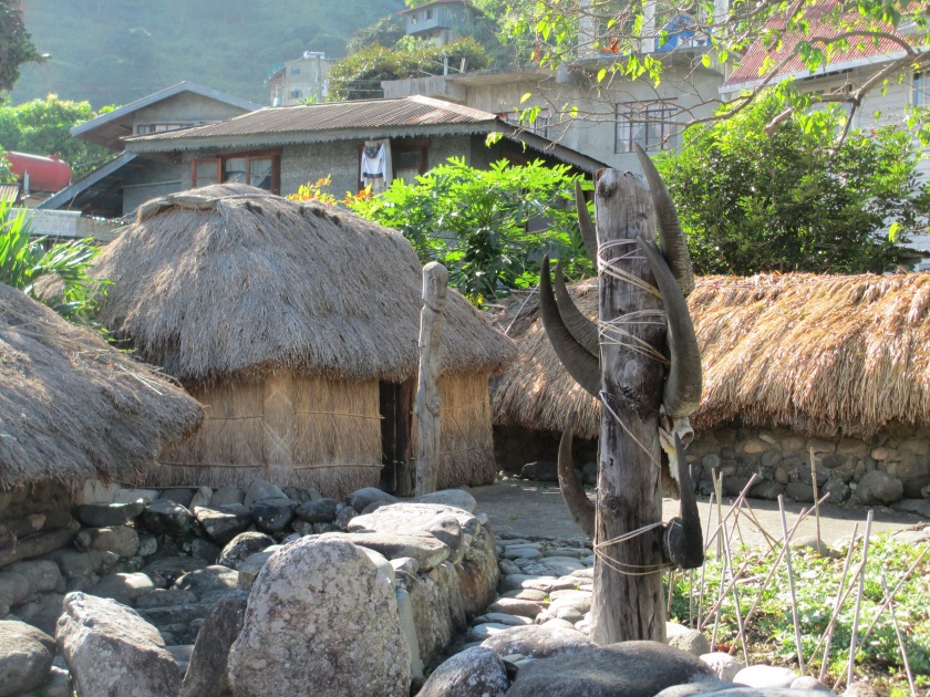 The Bontoc museum had a replica of a traditional village.